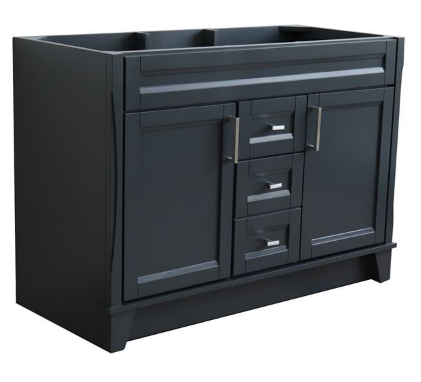 Bellaterra 400700-48D 48" Double Sink Vanity Cabinet Only