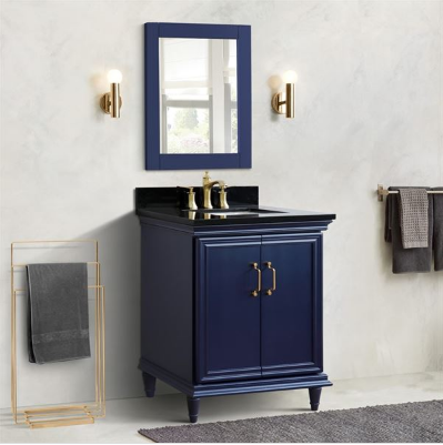 Bellaterra 400800-31-BU 31" Single Vanity In Blue Finish