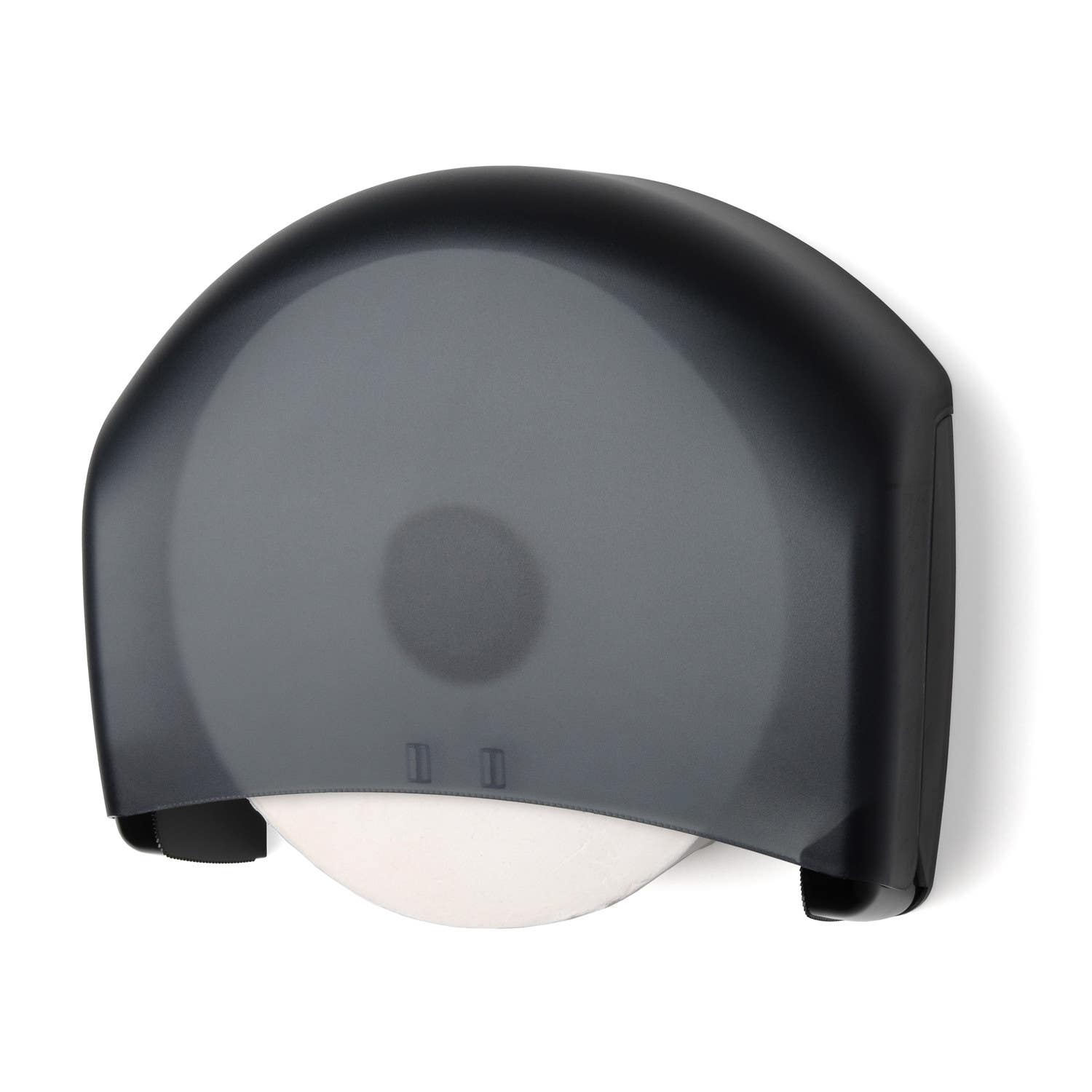 Palmer Fixture RD0330-02 Single 13" Jumbo Tissue Dispenser, Finish-Black Translucent