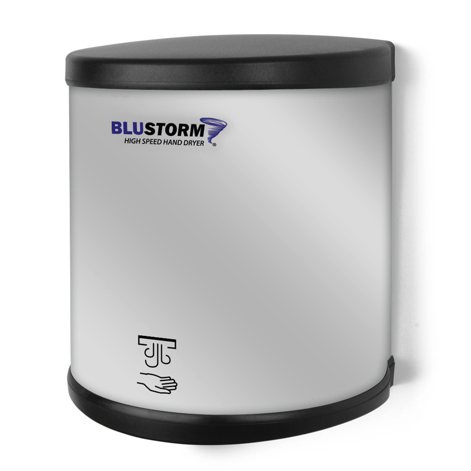 Palmer Fixture HD095 Ultra Series BluStorm High Speed Hand Dryer, Finish-Brushed Stainless