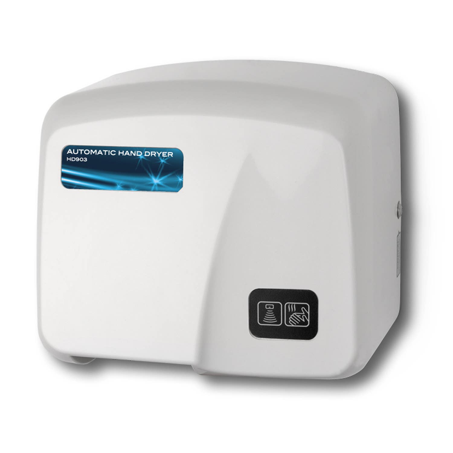 Palmer Fixture HD0903-17 High Grade Fire-Retardant ABS Touchless Hand Dryer, White