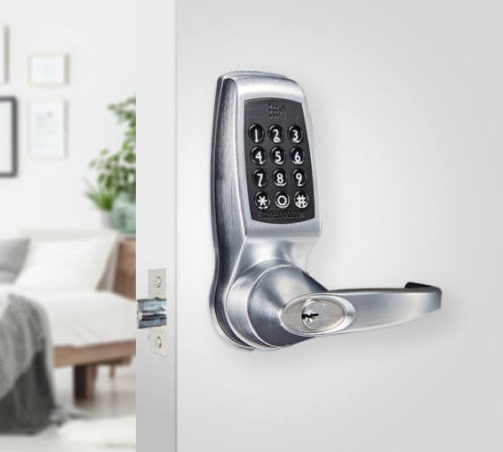 Codelocks 91574 CL4510 Smart Lock, Tubular Latchbolt Gate Box Kit