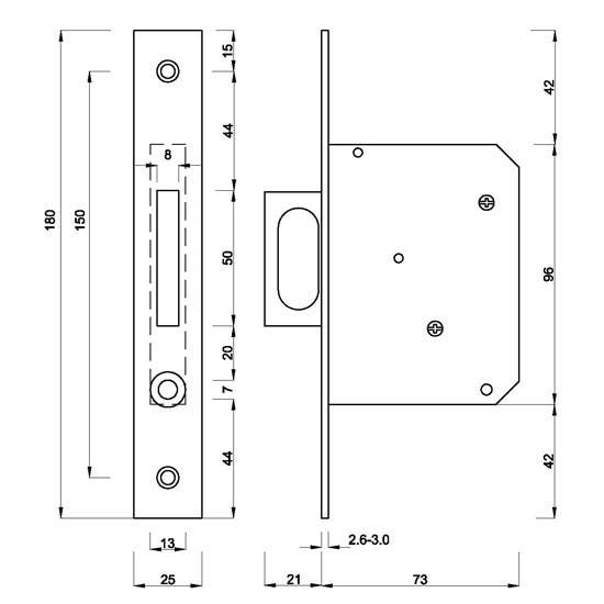 Gruppo Romi 6300 Edge Pull