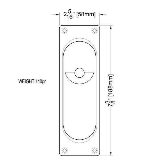 Gruppo Romi PD303S Drop Key