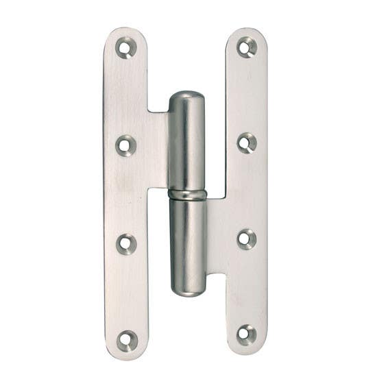 Gruppo Romi 1054R Solid Brass Hinge, Round Edges, Size - 5.38" L  x 2.75" W