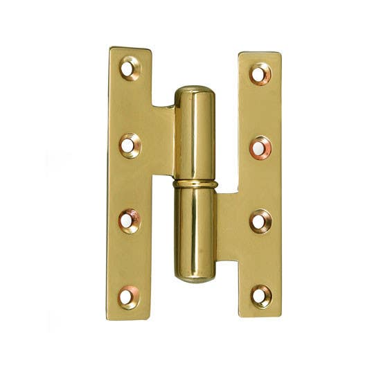 Gruppo Romi 1050S Solid Brass Hinge, Square Edges, Size - 3.25" L x 2.25" W