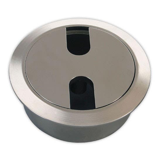 Gruppo Romi GR34 Solid Brass Grommet, Small Opening - Over All 3 5/8" Cap  4