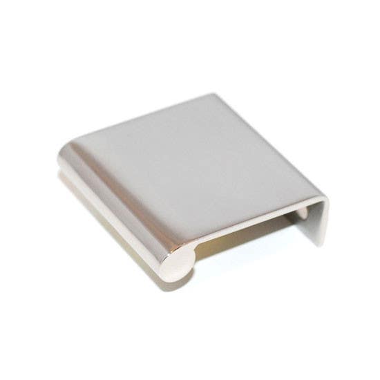 Gruppo Romi L101 Stainless Steel Edge Pull, Size - 1 1/2" L X 1 1/2" W