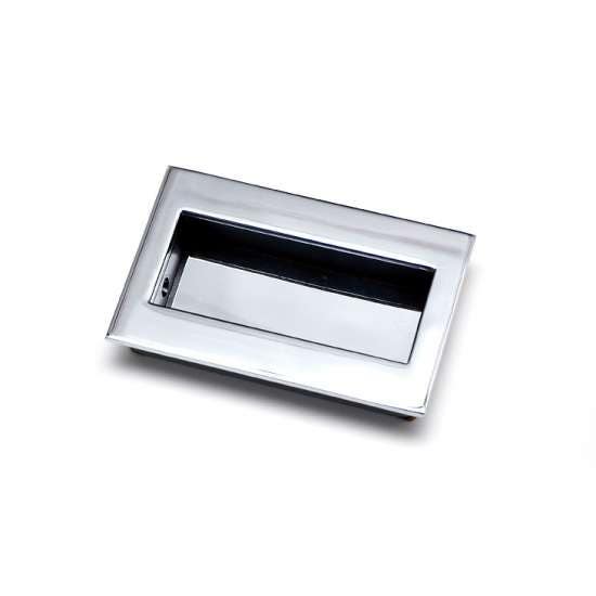 Gruppo Romi F500 Forged Brass Flush Pull - 4" x 2.5"