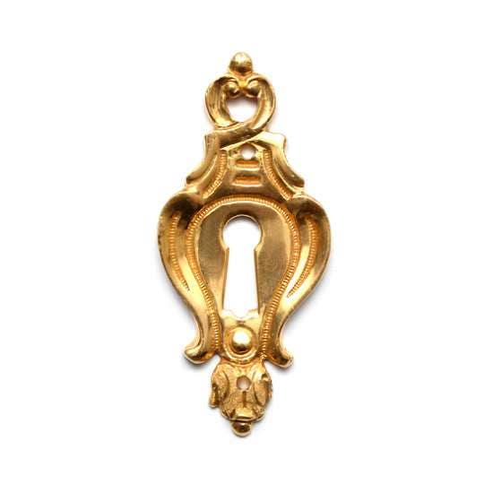 Gruppo Romi RL14.4042.SK Louis XIV - Alone - Rosette & Skeleton Key Rosette