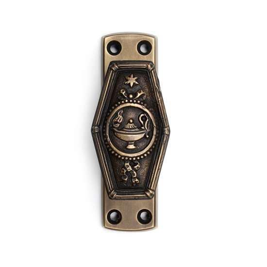 Gruppo Romi 1200-4092 | 1200 Case, Door Knob DK3E.4092 - Combined Cremone Bolt