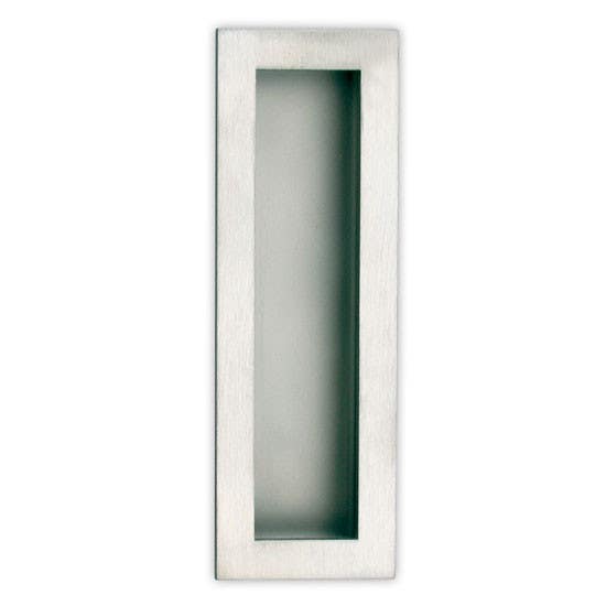Gruppo Romi 550SS Stainless Steel Flush Pull, Size - 5" L x 1 3/4" W