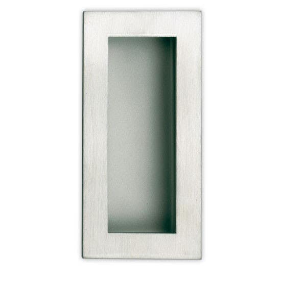 Gruppo Romi 555SS Stainless Steel Flush Pull, Size - 3 1/2" L x 1 3/4" W