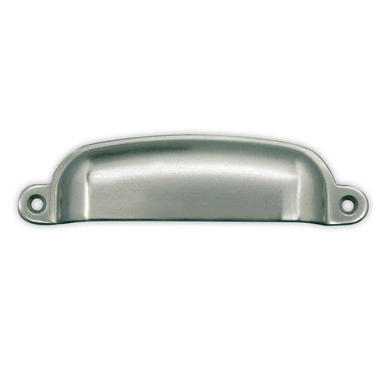 Gruppo Romi 587 Solid Brass Drawer Pull, Size - 4" L x 1" W