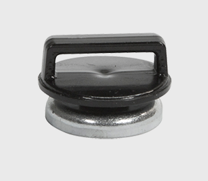 Mag Daddy 62452-100 Hook and Loop Holder, Black (Pkg Qty 100)