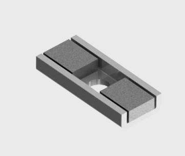 Mag Daddy 82000 Magnet Mount, Color- Silver, (Pkg Qty 10), 16 lb