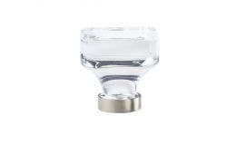 Amerock BP36653 Glacio Cabinet Knob, 1-3/8" Length