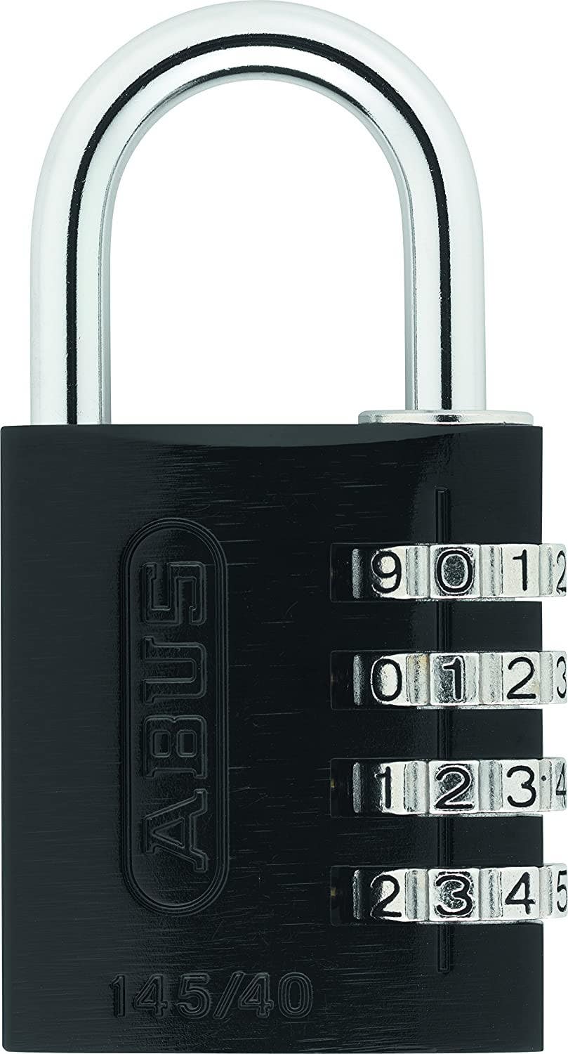 Abus 145/40 C Aluminum Multi-Pack 4 Dial Resettable (3-Black, 3-Blue, 3-Red, 2-Green, 1-Yellow)