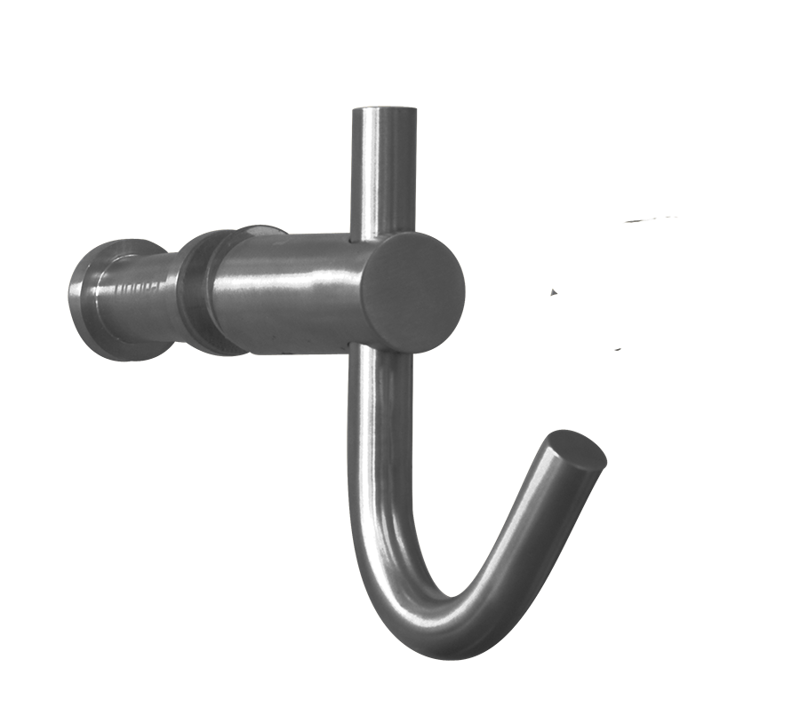 Linnea SHK187 Shower Hook For Glass Installation Only