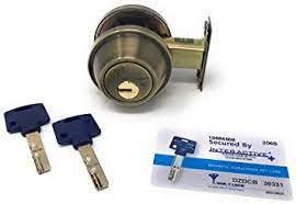 MUL-T-Lock 008J-MD2 Cronus Double Cylinder Grade 2 Deadbolt, Incl. Card & 2 Cut Keys