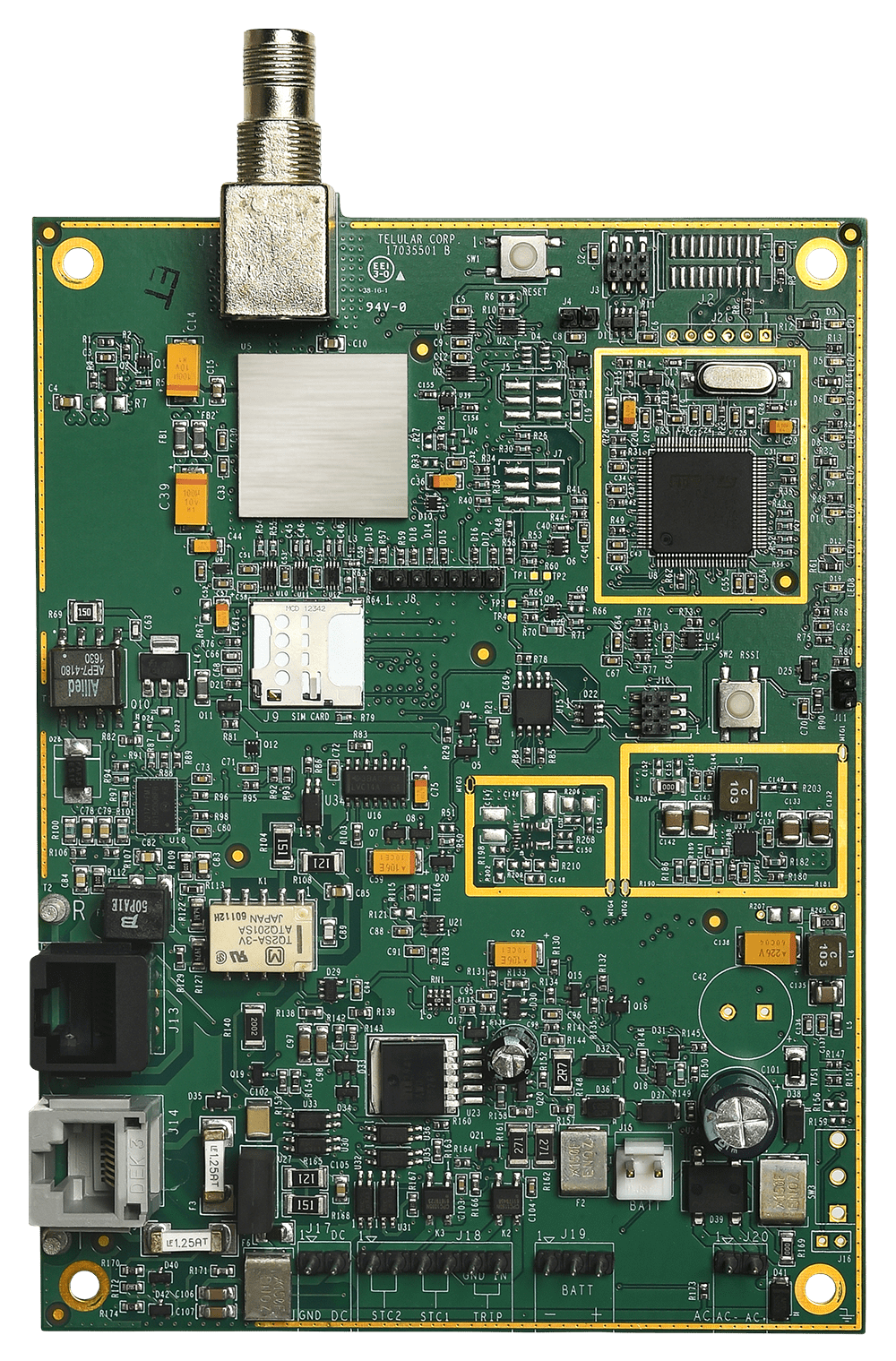 Telguard TG-7UBL Commercial and Fire LTE Upgrade Board