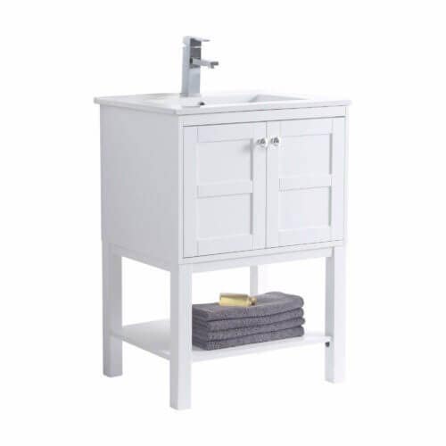 Fine Fixture OPBR  Brooklyn Vanity With Sink