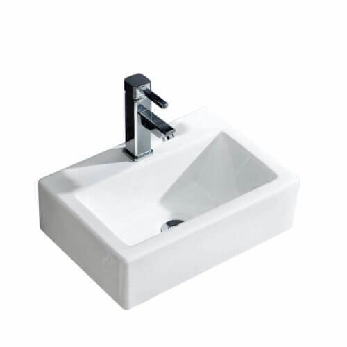 Fine Fixtures CT China Top in White Finish