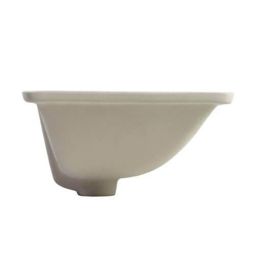 Fine Fixtures ILUM1812W Undermount Sink 18" X 12" - White