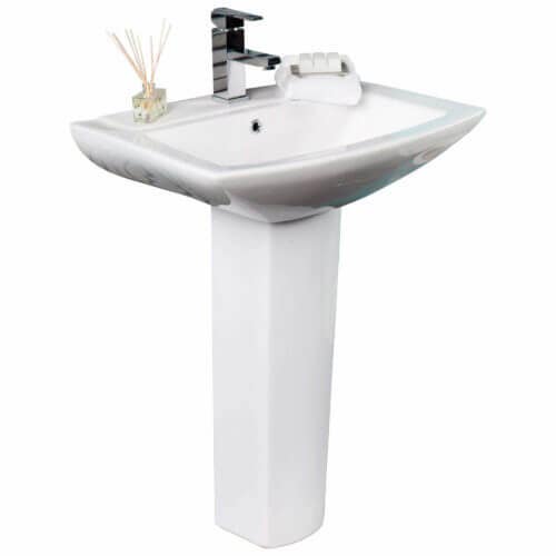 Fine Fixtures MI2319W Two-piece Pedestal