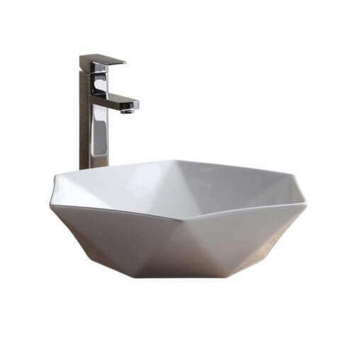 Fine Fixtures MV1818TE Modern Irregular Vessel