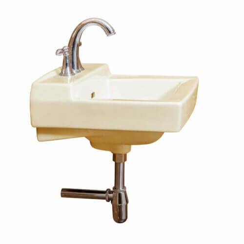 Fine Fixtures WH1917W Wall Hung Sink w/ White Finish - 19" x17"