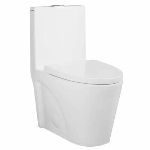Fine Fixtures MOTB7W One Piece Toilet in White - 26"