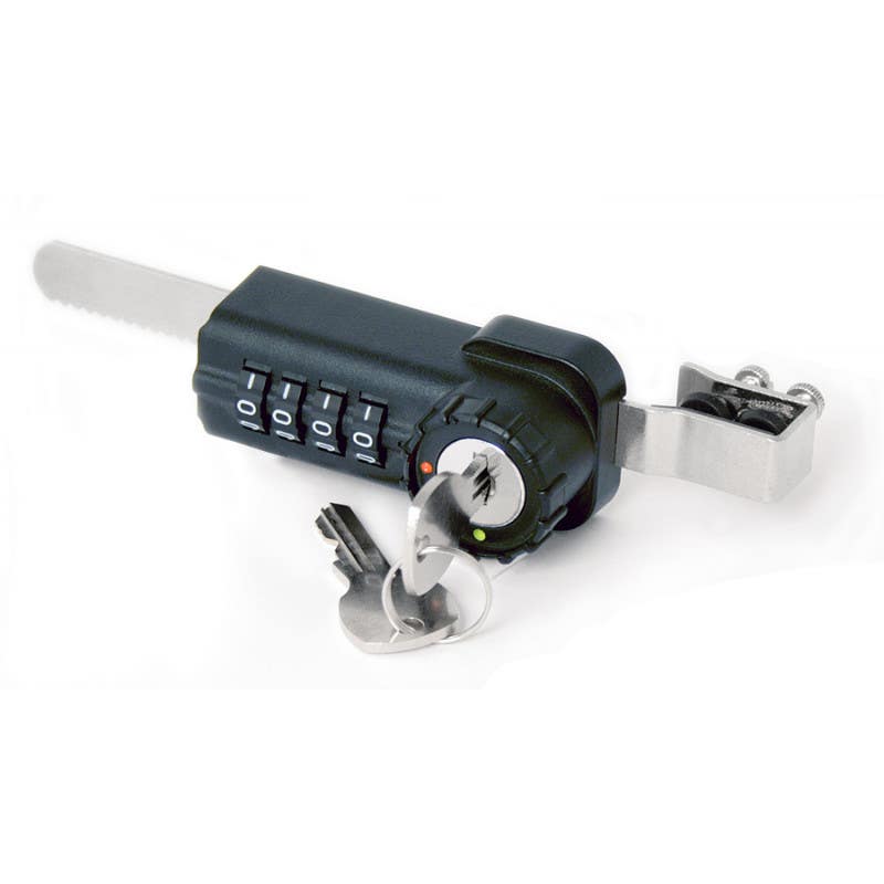 FJM Security 7865S Combination Sliding Door Ratchet Lock