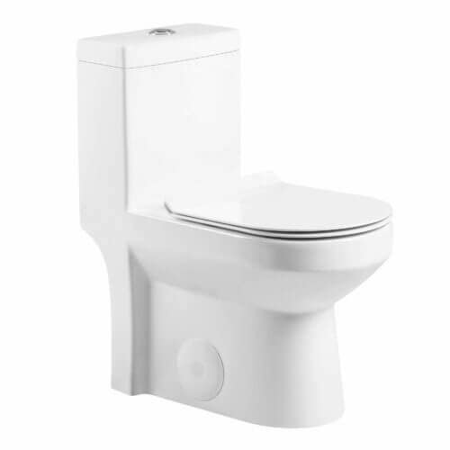 Fine Fixtures MOTB1 One Piece Toilet in White
