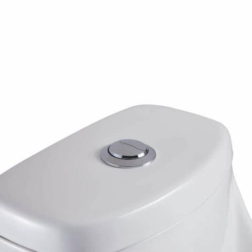 Fine Fixtures OTBDF One Piece Toilet in White - 30"
