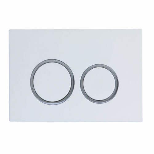 Fine Fixtures CTA11 Toilet Actuator Round Buttons - 6" x 9"