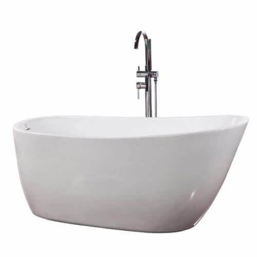 Fine Fixtures BT30 Freestanding Zen Bathtub in White
