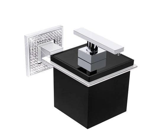 ZEN Design BA0085 Diamond Swarovski Wall Soap Lotion Gel Sanitizer Dispenser
