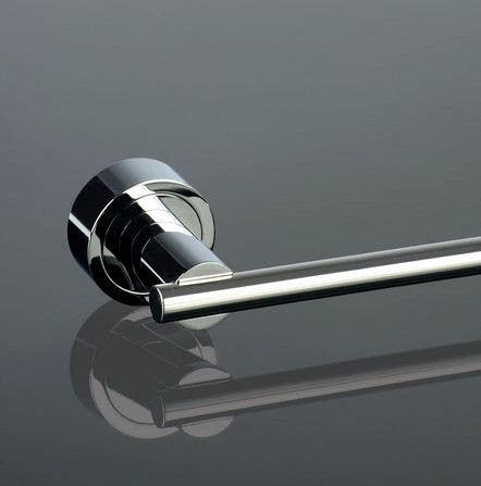 ZEN Design BA0305.694 Anello Toilet Paper Holder, 6 1/2" W x 2" H, Finish-Chrome