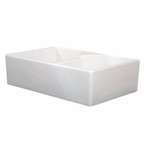 Fine Fixtures FC3320LD Berrington Fireclay Kitchen Sinks in White - 31"