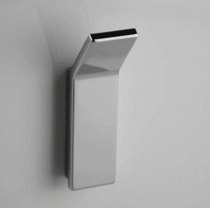 ZEN Design BA0131.916 Spirit Rope Hook, 1" W x 3" H, Finish-Brushed Nickel