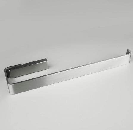 ZEN Design BA0133.916 Spirit Towel Ring, 10 1/2" W x 1" H, Finish-Brushed Nickel