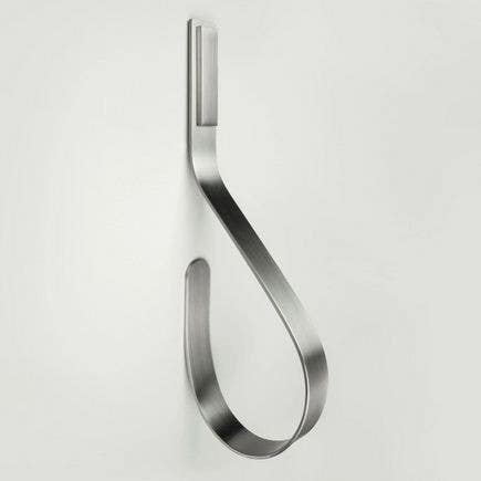 ZEN Design PR0011.916 Paper Towel Ring, 4 1/2" W x 12 1/2" H, Finish-Brushed Nickel