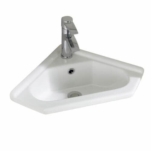 Fine Fixtures VEEN22W Englewood Corner Vanity Sink