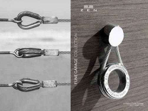 ZEN Design ZP1793 Fune Garage Cabinet Pull