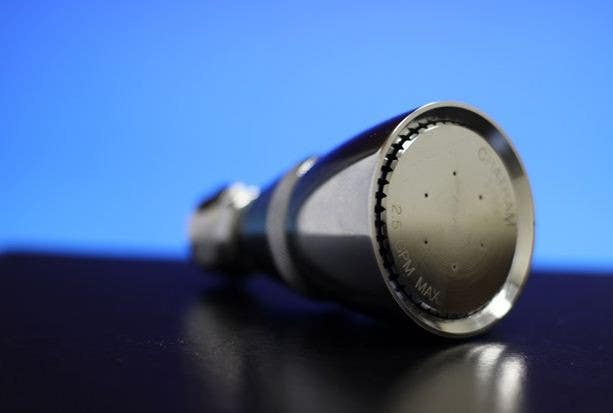 Chatham Brass  303A Shower Head, Large Size, Solid Brass, w/Heavy Duty Commercial Ball Joint, 2.5 GPM 80 PSI