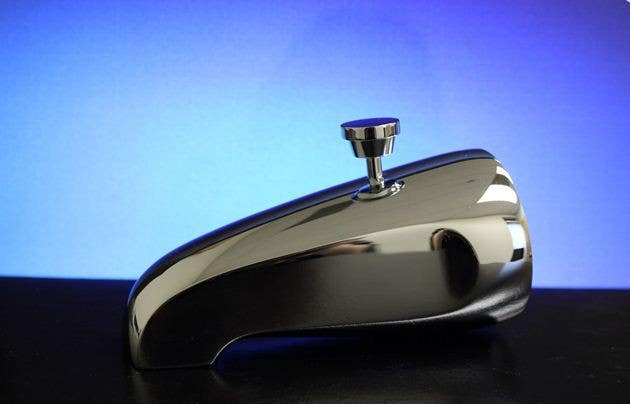 Chatham Brass 257 Spout-Chrome Plated, Diverter Spout Brass, Boxed