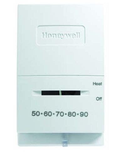 Chatham Brass T827K1009 Heat Only, Millivolt or 12VDC 50° - 90°, Honeywell Low Voltage Controls, White