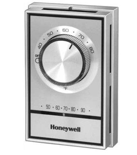 Chatham Brass T498A1 Single Pole, Degree Range 40°-80° with Heat Anticipation, Electric Heat Controls