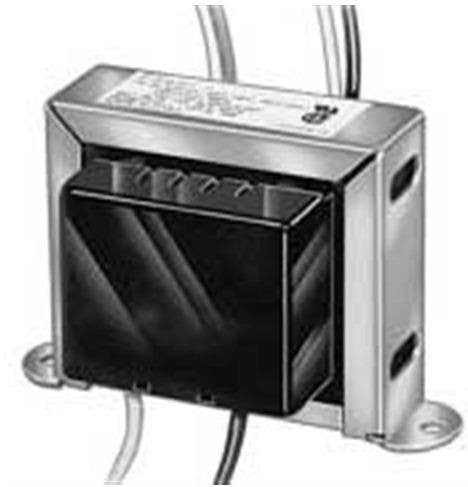 Chatham Brass AT150B1252 Honeywell Transformer, 50VA. 277V., Foot Mount with plastic end caps